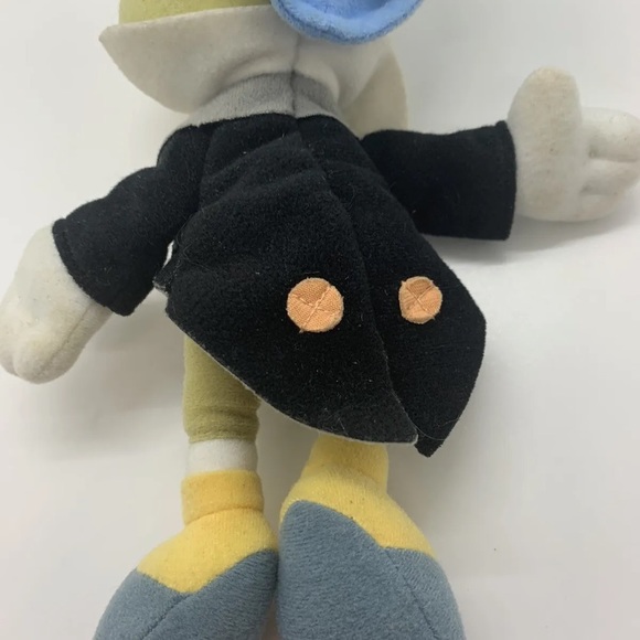 Vintage Mattel by Star Bean Disney Pinocchio Jiminy Cricket Plush Soft Toy - Picture 5 of 13